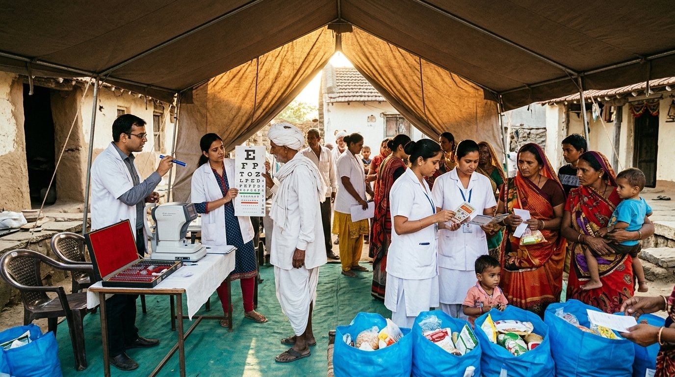 Health & Eye Camp