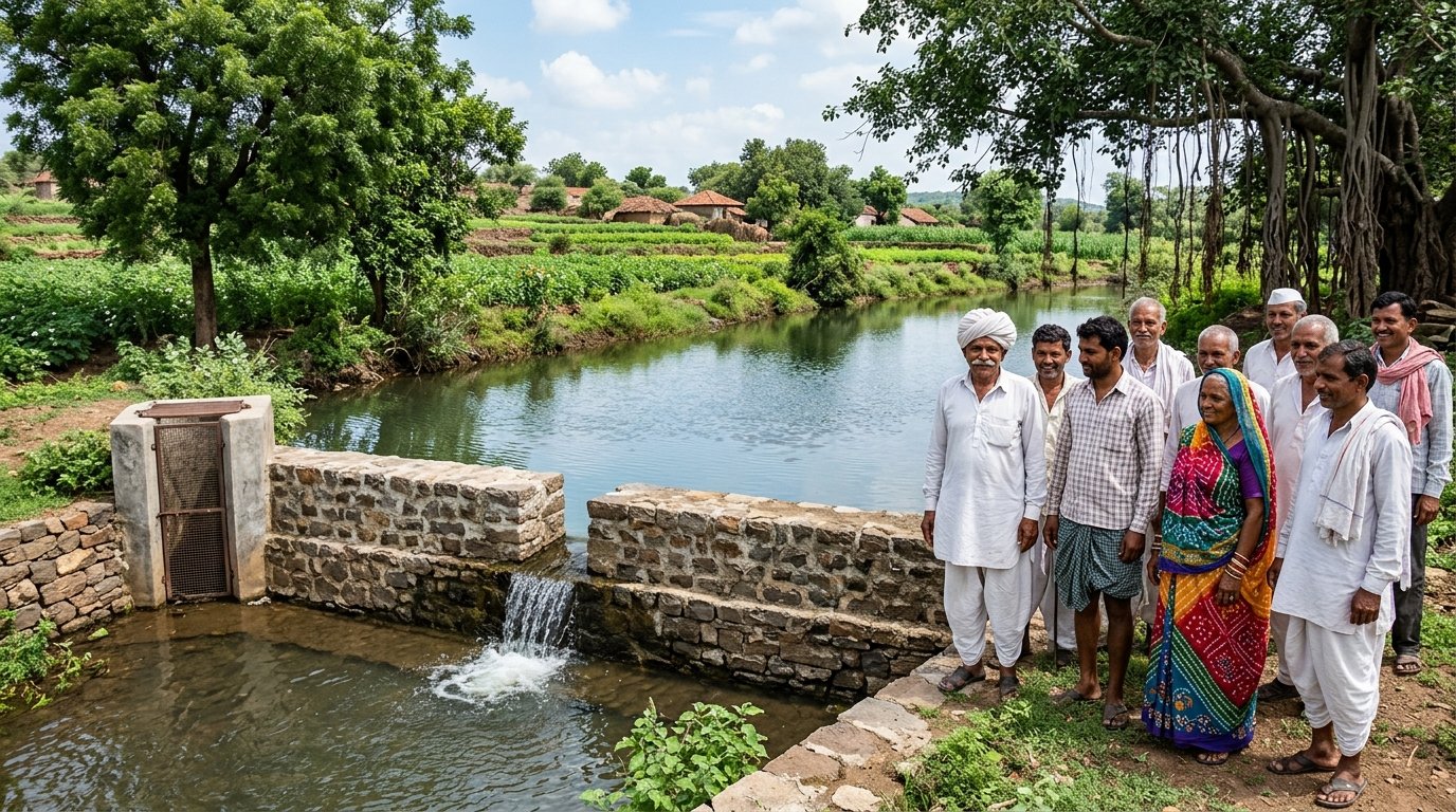 Water Conservation Check Dam
